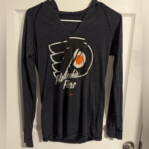 PHILADELPHIA FLYERS Hooded Long Sleeve Tee